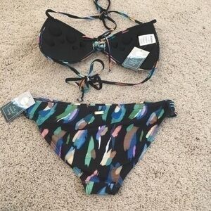 Eidon Surf bikini small top xsmall bottoms NWT